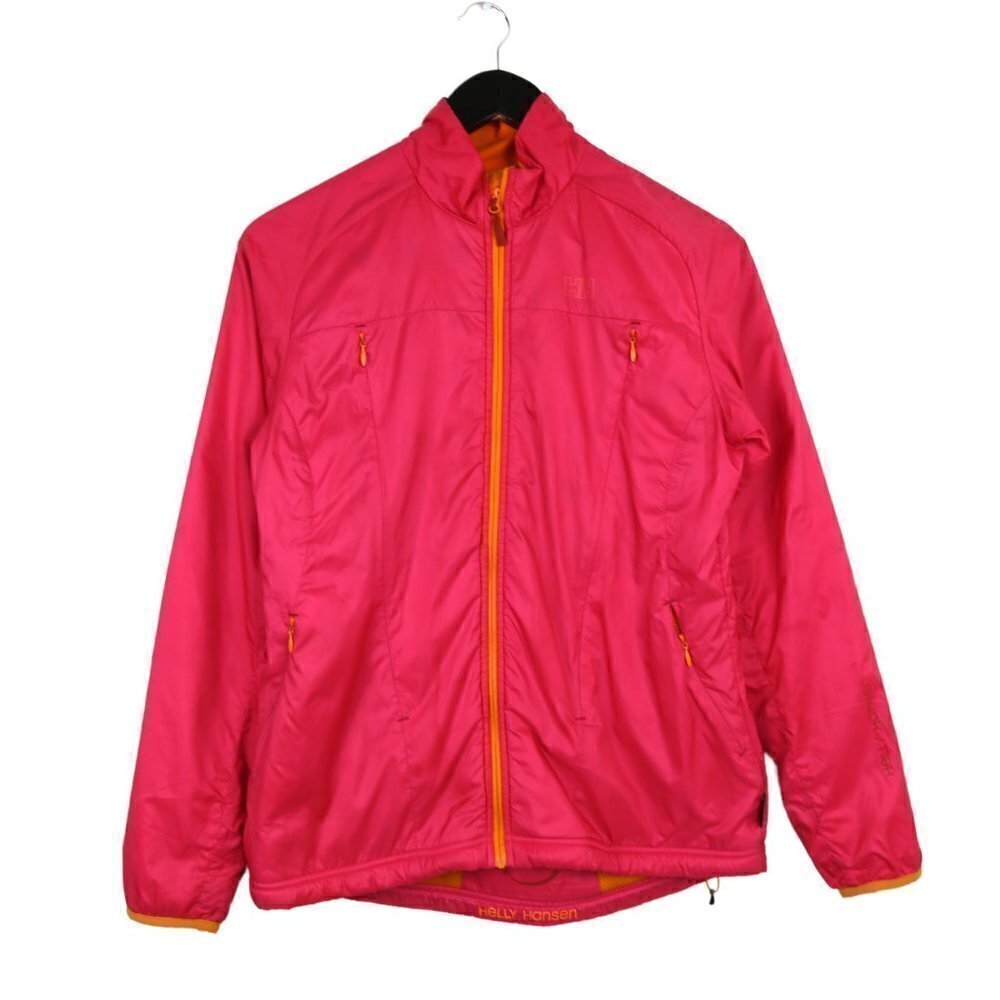 Helly Hansen Vintage Polka Dot Lined Full Zip Waterproof Collarless Jacket